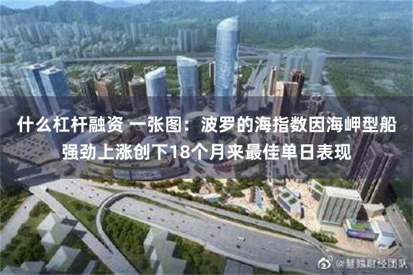 什么杠杆融资 一张图：波罗的海指数因海岬型船强劲上涨创下18个月来最佳单日表现